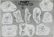 Fidget animation