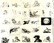 Peter Pan storyboard