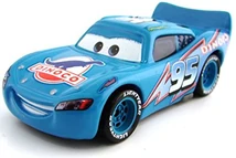 Figurine de Flash McQueen dans son look de Dinoco.