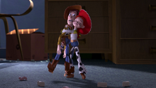 Woody rencontrant Jessie