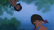 Shanti et mowgli se rencontre