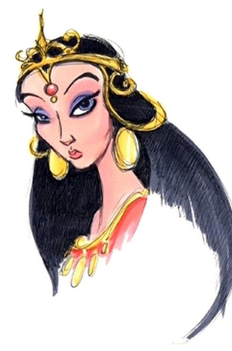 Disney Officiel Classique Déguisement Jasmine Fille Aladdin, Déguisement  Halloween Fille Disponible en Tailles S et M