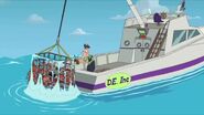 Le bateau de pêche.