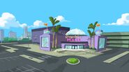 Le centre commercial Googolplex.