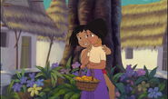 Mowgli tente de convaincre shanti d'aimer la jungle