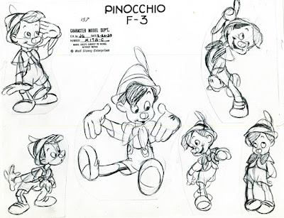 Marionnette ventriloque de dessin animé de Pinocchio, marionnette