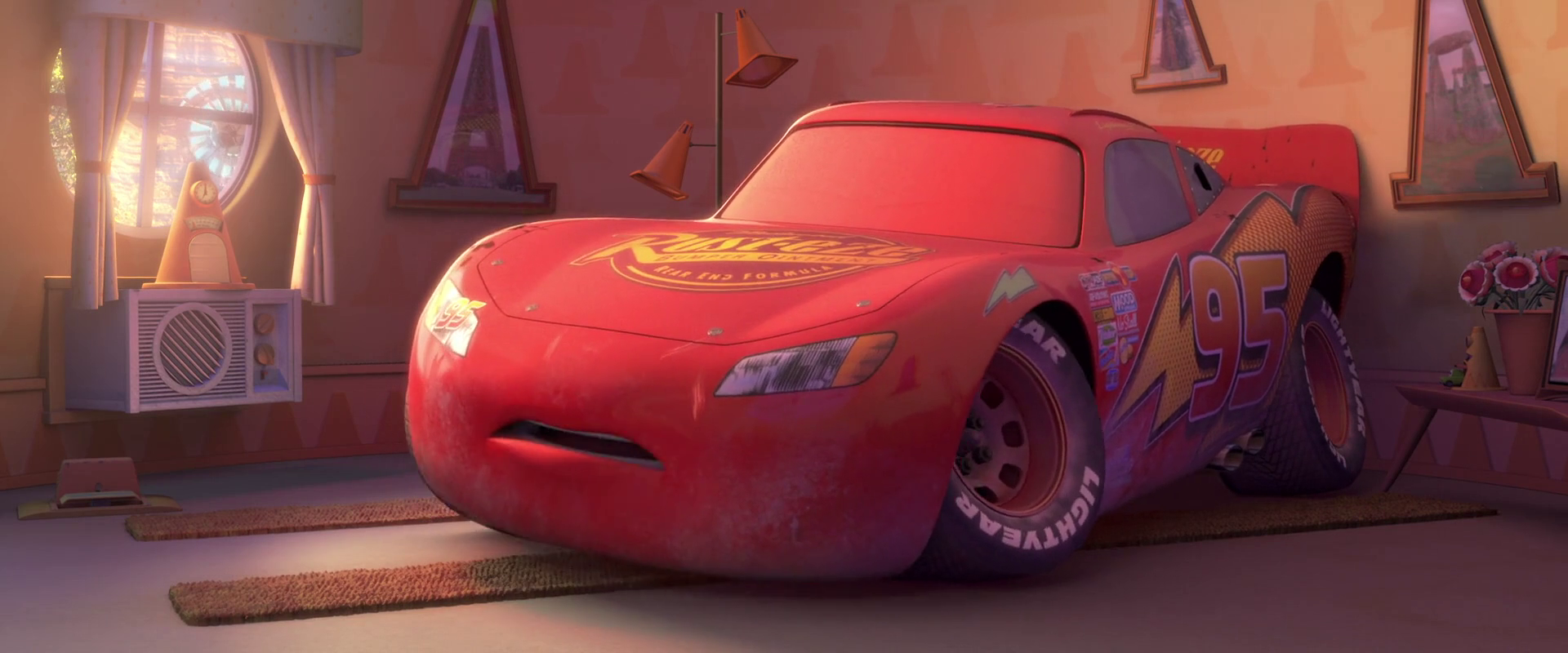 Flash McQueen à la découverte des vraies valeurs de la vie