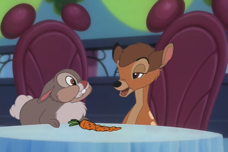 Fève ❤️ Galette Rois - DISNEY Bambi Faon Animal - Dessin Animé Broad Bean