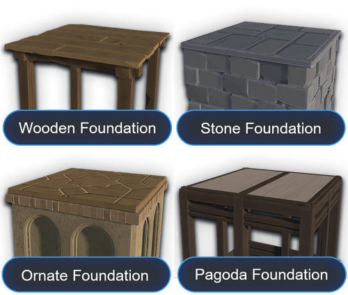 Foundation styles