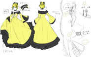 Original "The Daughter of Evil" ('The Servant of Evil' ver.) concept art from Ichika's blog