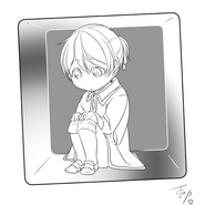 Illustration of Allen in Black Box by Ichika