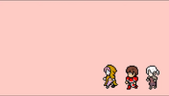 Elluka, Leonhart and Mariam rassemblés