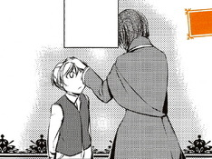 Lemy wearing his formal attire in the manga