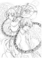 Line-art from the artbook
