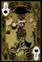 The Servant of Evil playing card featuring Riliane and Allen
