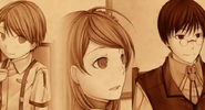 Mikina and family as seen in Handbeat Clocktower