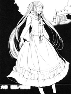 Michaela chantant la berceuse mécanique dans le manga La Fille du Mal.