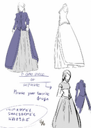 Concept art de Mariam par Ichika