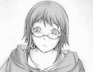 Gumillia as she appears with glasses in Her Reason