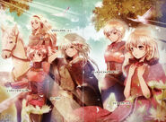 Gumillia's profile in the light novel