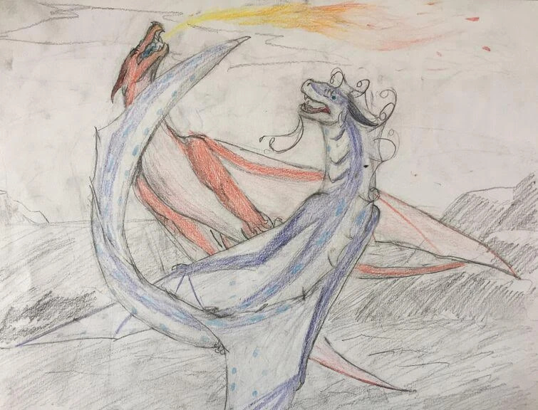 Wikia Les Royaumes de Feu:Résultat concours de dessins n°1 | Wikia Les