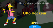 Fenêtre de déblocage de Otto Rockeur