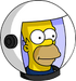 Homer Astronaute