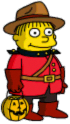 Ralph en gendarme canadien