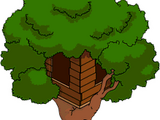 Cabane dans l'arbre de Bart