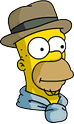 Icône de Cool Homer