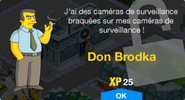 Fenêtre de déblocage de Don Brodka