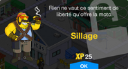 Fenêtre de déblocage de Sillage