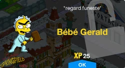 Bebe Gerald Wiki Les Simpson Springfield Fandom