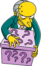 Boîte mystère, Wiki Les Simpson : Springfield
