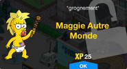 Fenêtre de déblocage Maggie Autre Monde