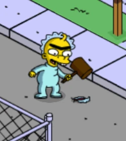Bebe Gerald Wiki Les Simpson Springfield Fandom
