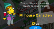 Fenêtre de déblocage de Milhouse Canadien