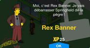 Fenêtre de déblocage de Rex Banner