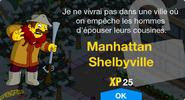 Fenêtre de déblocage de Manhattan Shelbyville