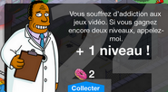 Le Dr Hibbert présente le niveau 24 du jeu