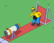 Mission "Réaliser cascade avec canon"