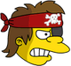 Nelson Pirate Ennuyé