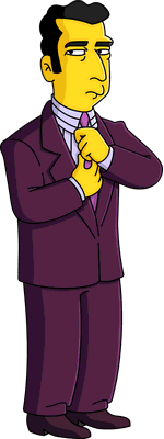Johnny Bouche-Cousue, Wiki Les Simpson : Springfield