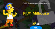 Fenêtre de déblocage de FitTM Milhouse