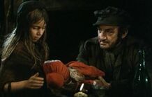 1982 Film: Valjean gives young Cosette a doll (1982 version)