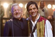 Ramin Karimloo with Colm Wilkinson