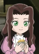 Eponine taunting Cosette in the 2007 anime