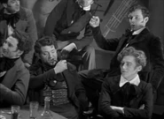 Les Amis 1934 film - (bottom from right) Enjolras, Grantaire, Combeferre