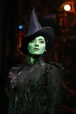 Donna Vivino in Act 2 Elphaba dress