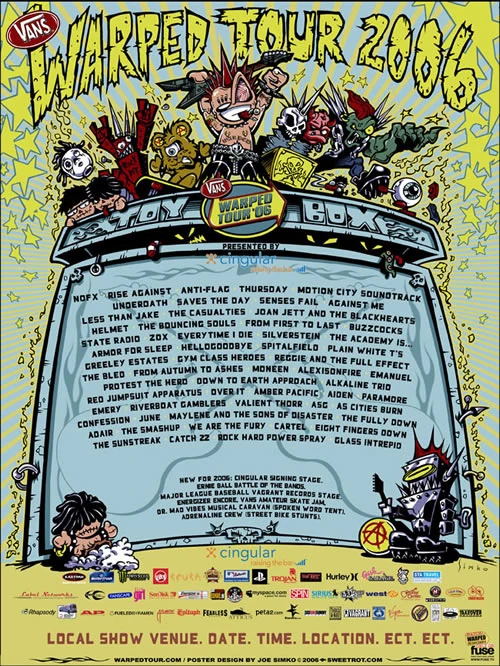 Warped Tour 2006 | Less Than Jake Wiki | Fandom